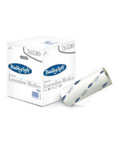 Image de DRAP D'EXAMEN BLANC ECOLABEL 2 PLIS - CARTON DE 9 ROULEAUX