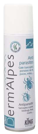 Image de INSECTICIDE GALE/PUNAISES DE LIT DERM'ALPES - AEROSOL 250ML