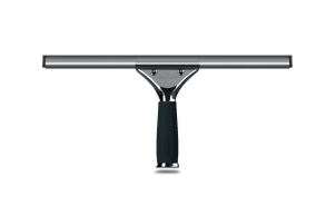 Image de RACLETTE VITRE 25 CM COMPLETE POIGNEE INOX DME - UNITE