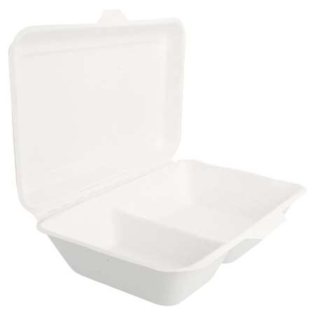 Image de BOITE A HAMBURGER BURGER BOX BIONIC 2 COMPART - CT DE 500