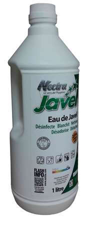 Image de UNITE JAVEL 2.6 % CHLORE ACTIF NECTRA - BOUTEILLE 2 L
