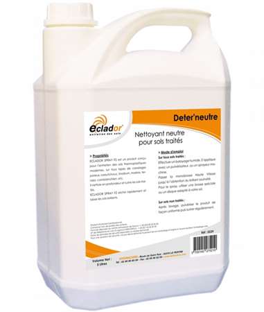 Image de NETTOYANT NEUTRE ECLADOR DETER'NEUTRE - BIDON DE 5 L