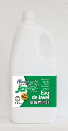 Image de JAVEL 2.6% CHLORE ACTIF - CARTON 6 X 2 L